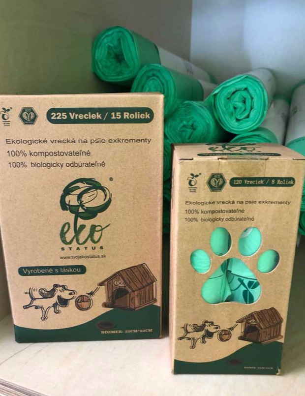 Vrecká na psie exkrementy EkoStatus